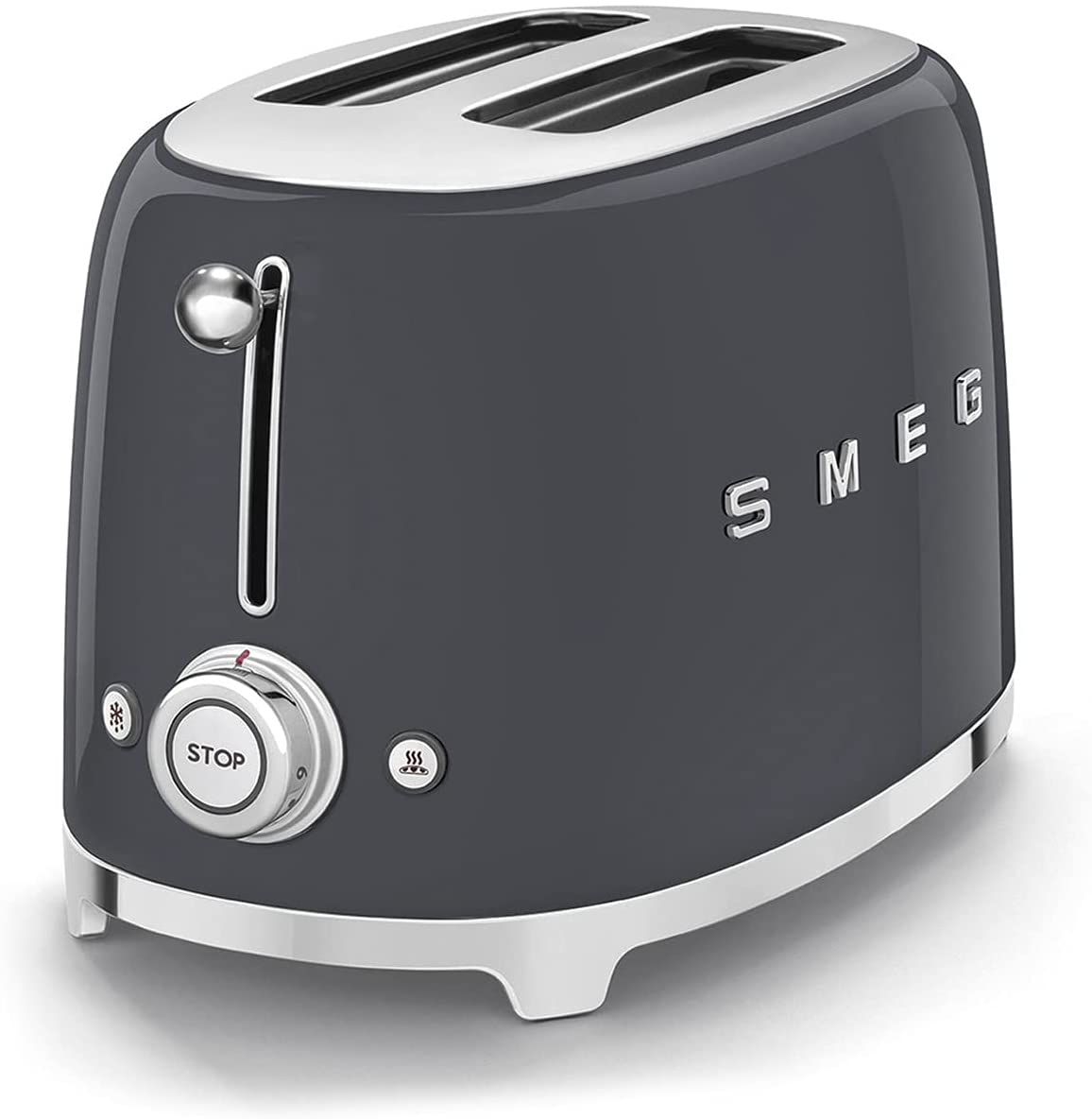 SMEG Toaster Compact SMEG WHT 36.6 x 24.8 x 22.4 cm Grey