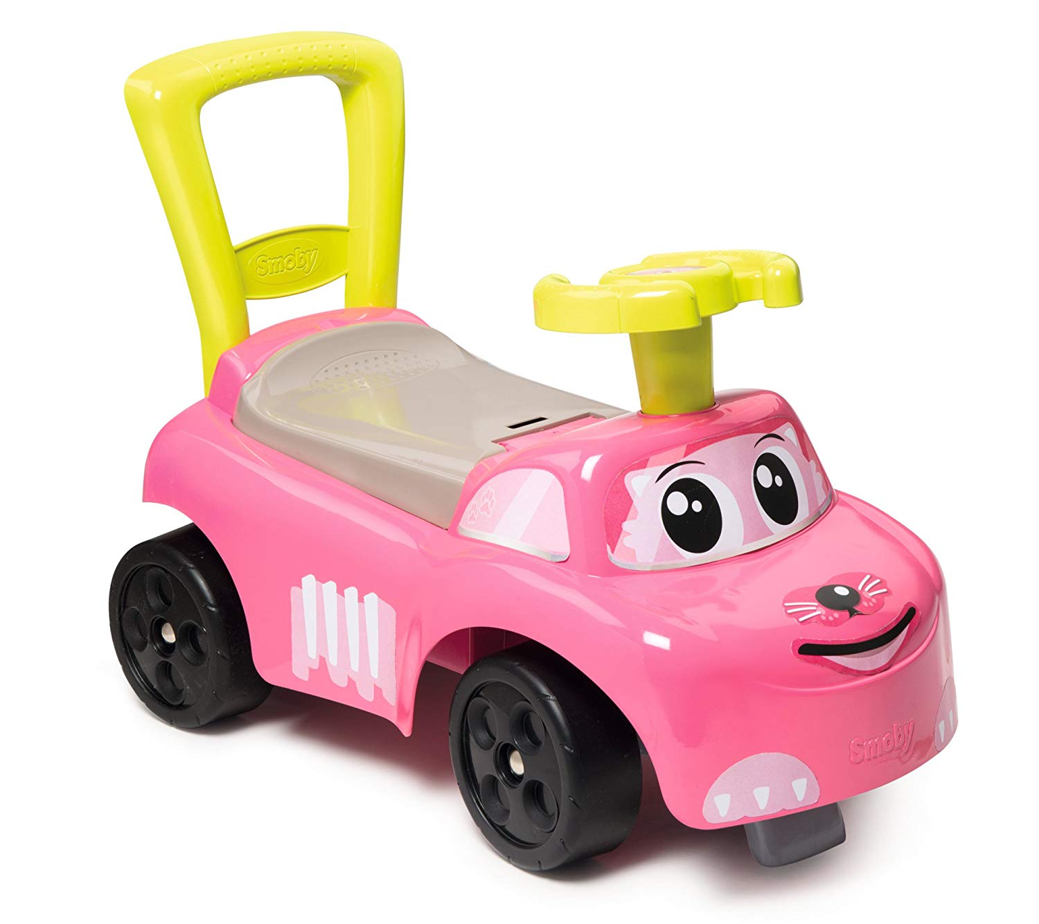 Smoby 720518 My First Car Ride-On Toy – Pink