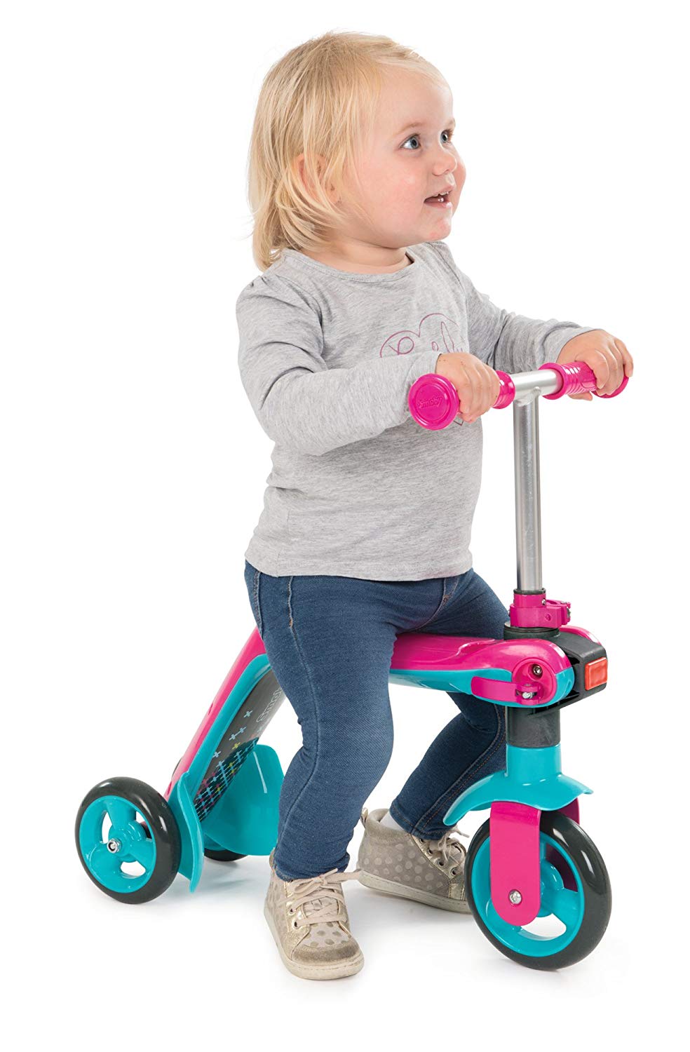 Smoby 7600750603 Ride Scooter – Pink