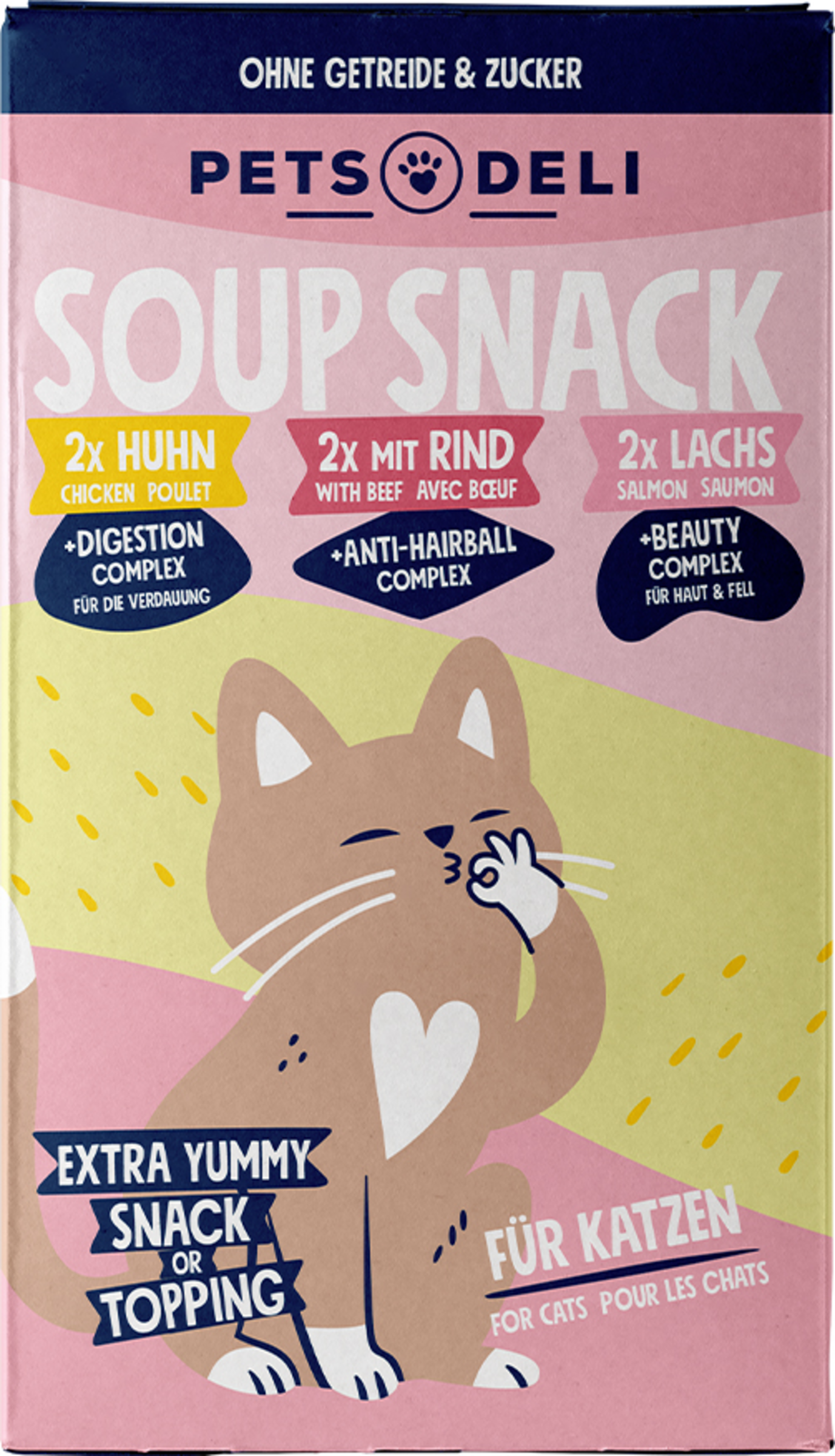 Snack Functional Soup Multipack Beauty, Digest, Anti-Hairball (AG)