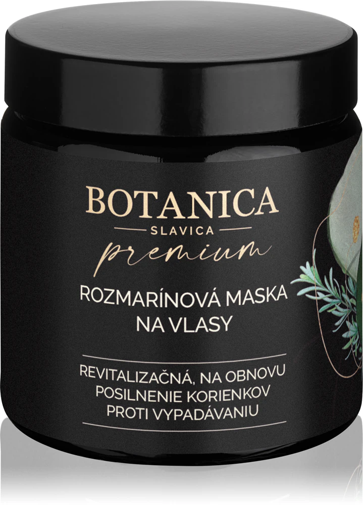 Soaphoria Botanica Slavica Intensive Rosemary Hair Mask intensive hydrating mask for the hair