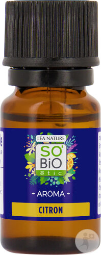 SoBio Étic Essential Oil Lemon Organic 15ml