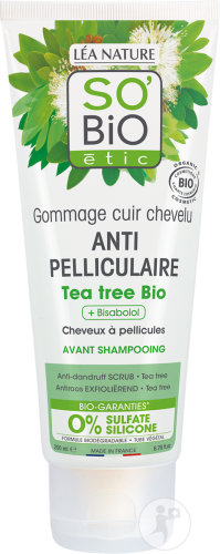 SoBio Étic Pre-Shampoo Anti-Dandruff Peeling Tea Tree And Bisabolol Tube 200ml