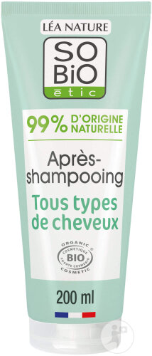 SoBio Étic Conditioner All Hair Types Aloe Vera Bio Tube 200ml