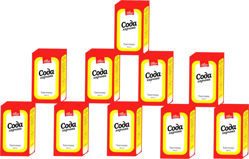Soda powder pack of 10 (10 x 300g) baking soda sodium bicarbonate