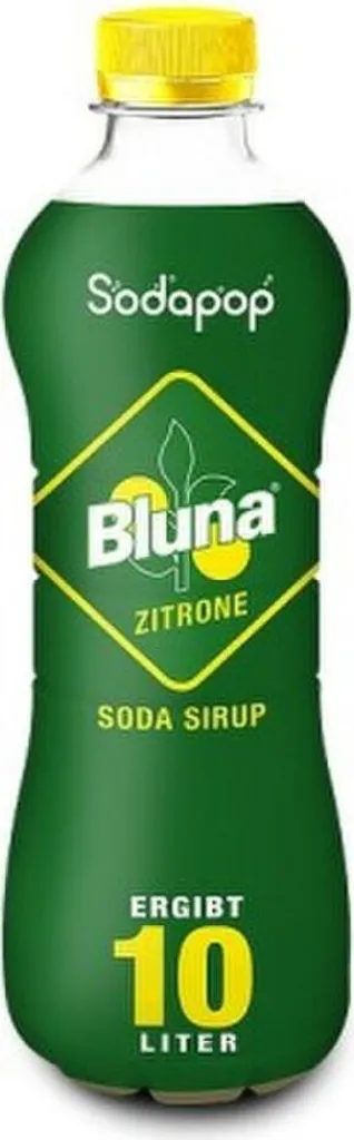 SODAPOP BLUNA Zitrone Sirup 500ml für 10 Liter