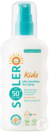 Solero Sun Kids Spray Spf50+ 200ml