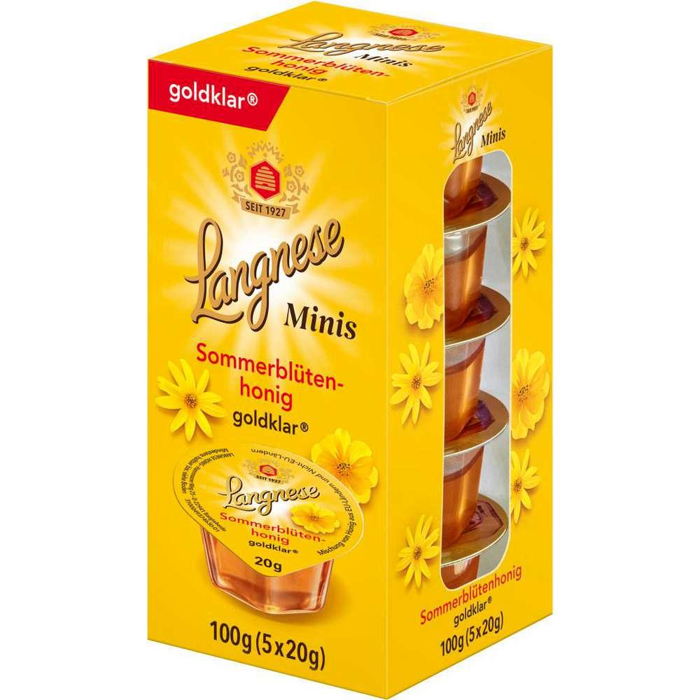 Summer Blossom Honey Minis, golden clear