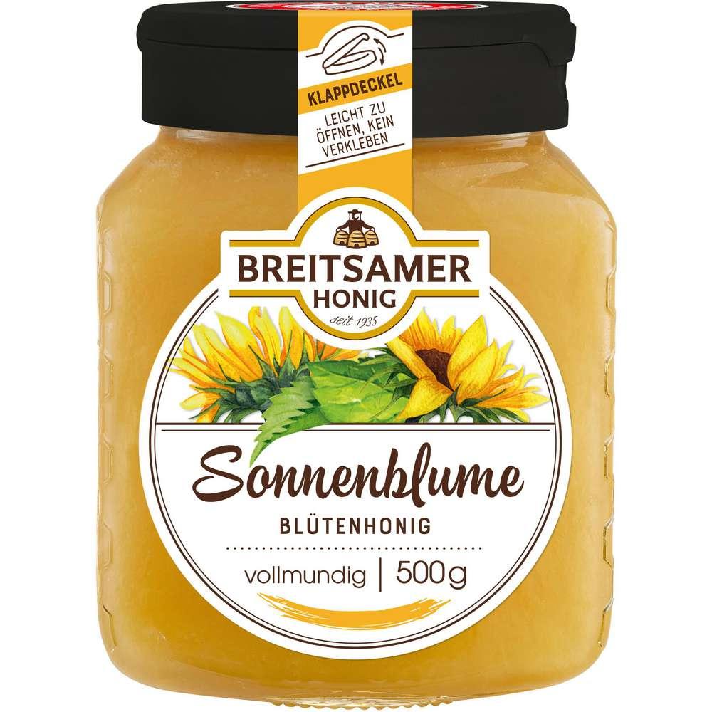 Sunflower blossom honey