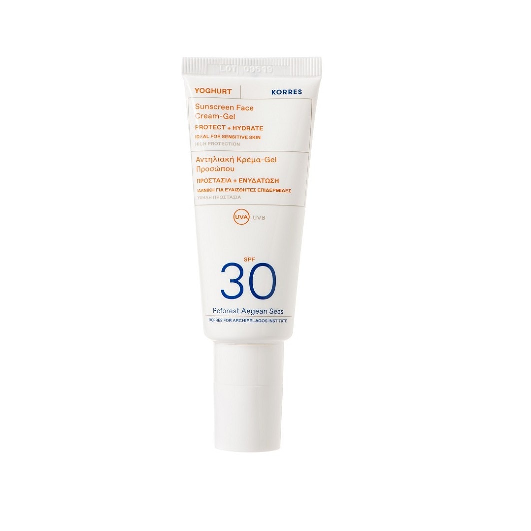Korres YOGURT Sunscreen gel for the face SPF30