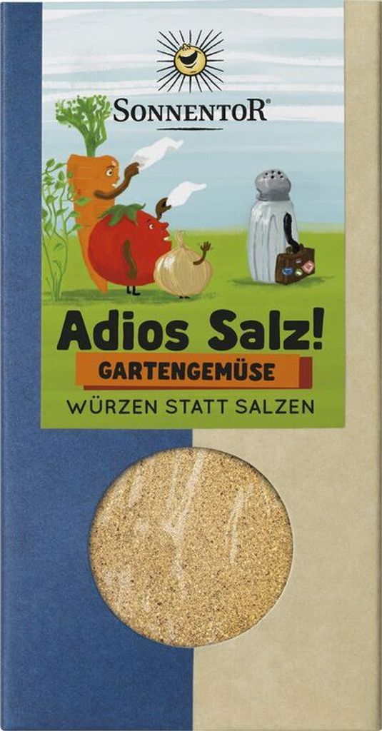 Sonnentor Adios Salt! Vegetable Mix Garden Vegetables -- 55g x 6 - 6-pack