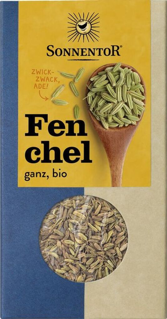 Sonnentor whole fennel -- 40g x 6 - pack of 6 PU