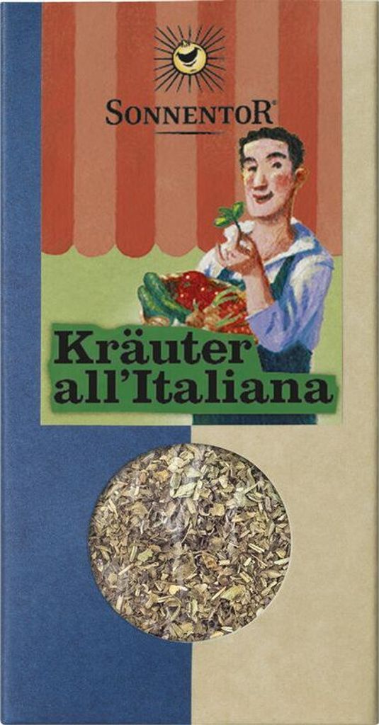Sonnentor Herbs allItaliana cut -- 20g x 6 - 6-pack VPE