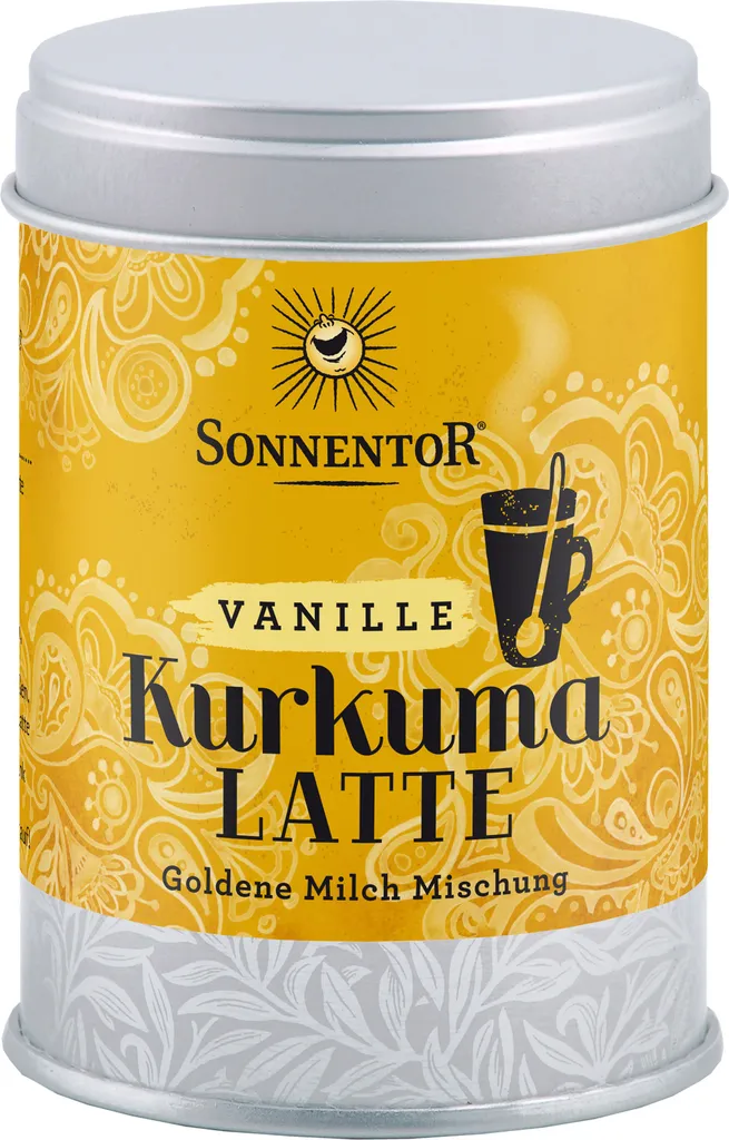 Sonnentor Turmeric Latte Vanilla 60g Can