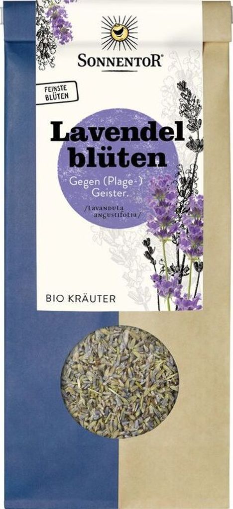 Sonnentor Lavender Flowers Loose -- 70g x 6 - 6-pack