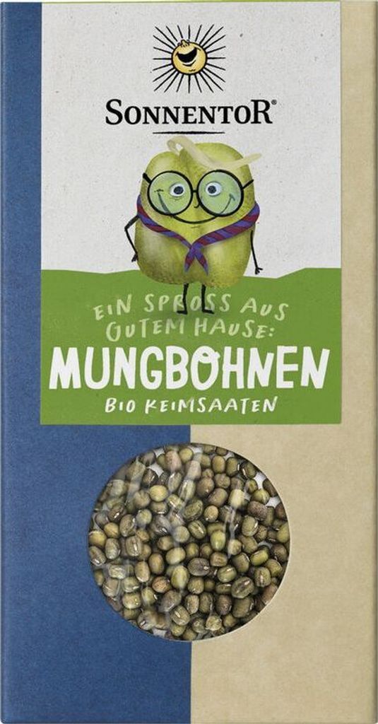 Sonnentor Mung Beans -- 120g x 6 - 6-pack