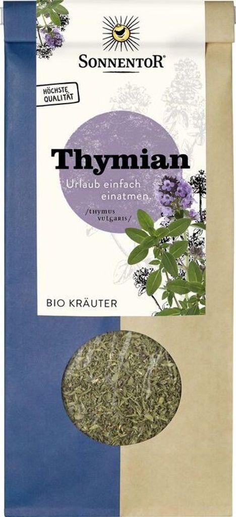 Sonnentor thyme loose -- 70g x 6 - pack of 6 PU