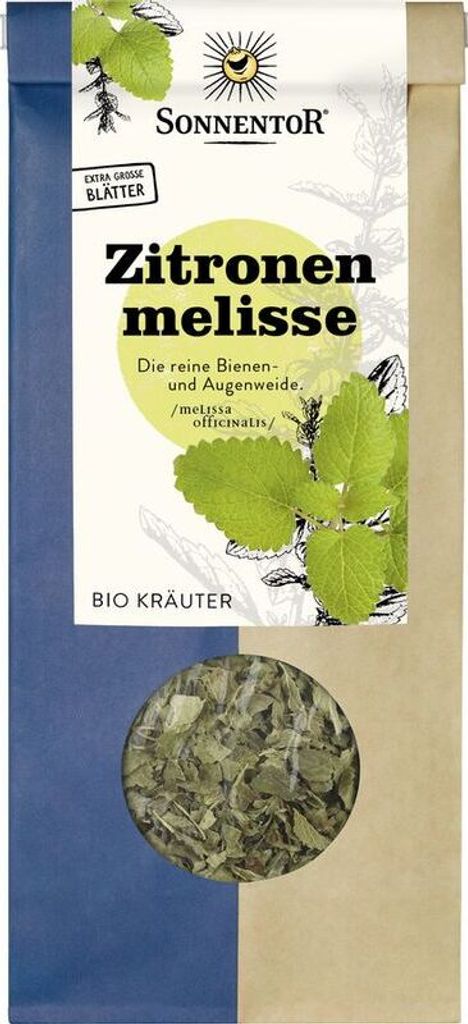 Sonnentor Lemon Balm loose -- 50g x 6 - 6-pack VPE