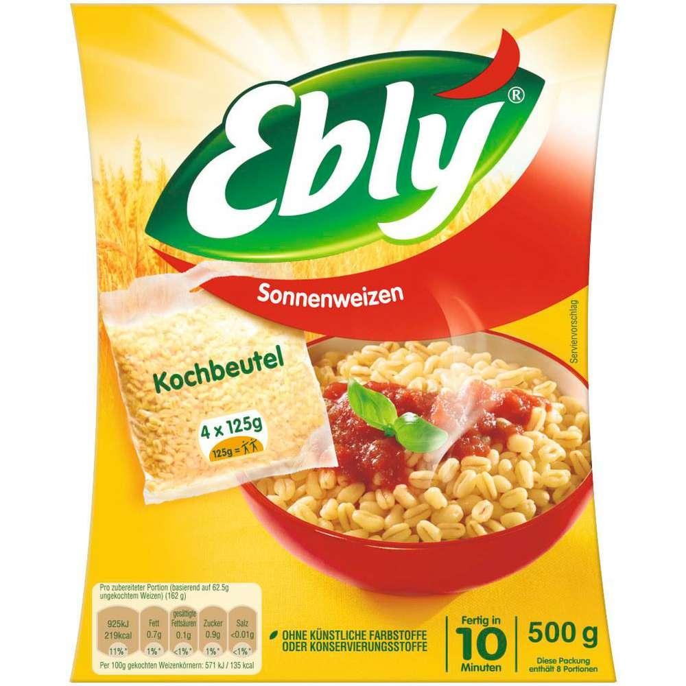 Sun wheat in boil-in-the-bag