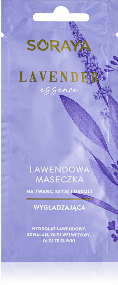 Soraya Lavender Essence mask with nourishing effect with lavender