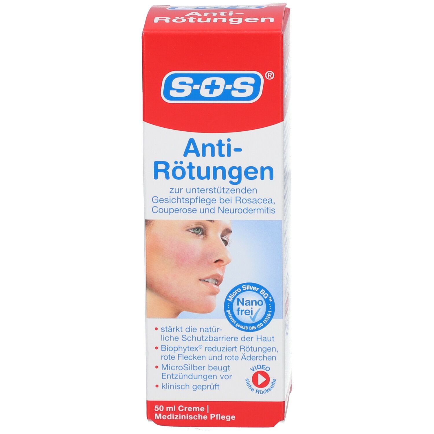 SOS® anti-redness