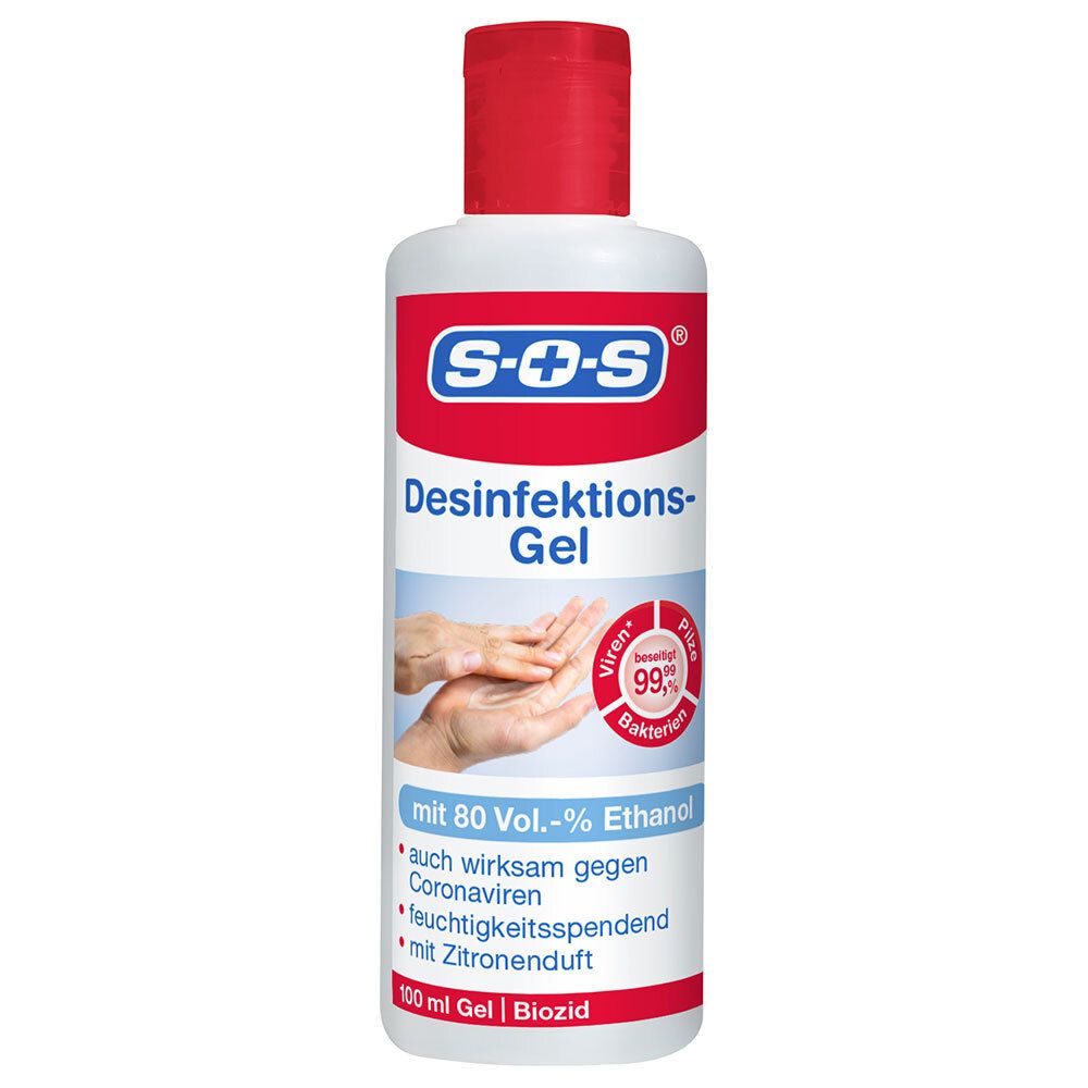 SOS® disinfection hand gel