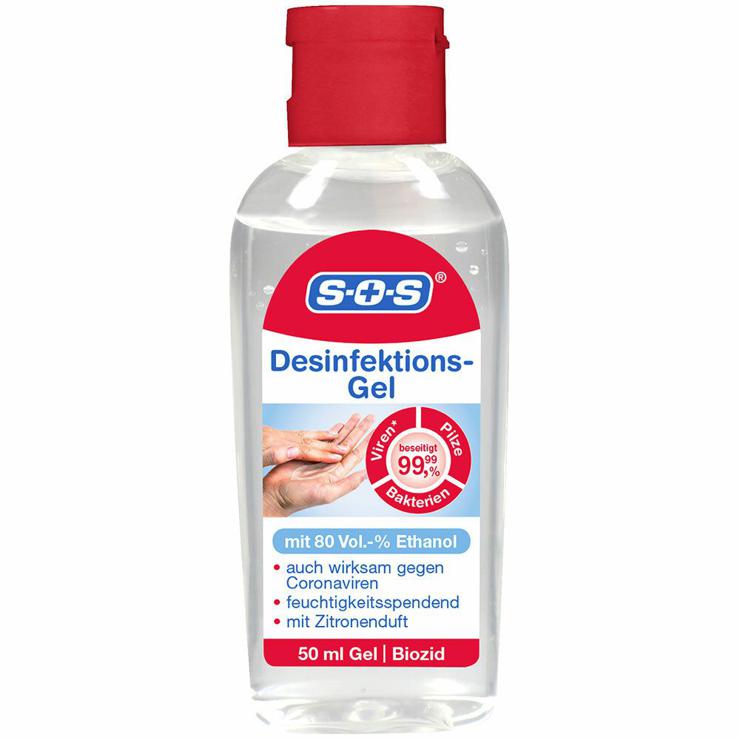 SOS disinfection hand gel