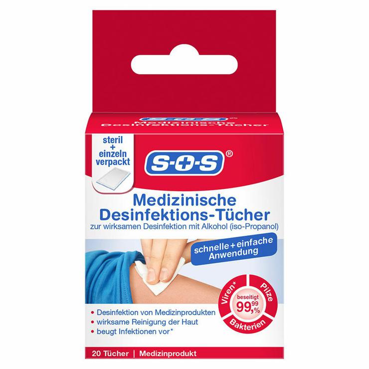 SOS Medical Disinfectant Wipes