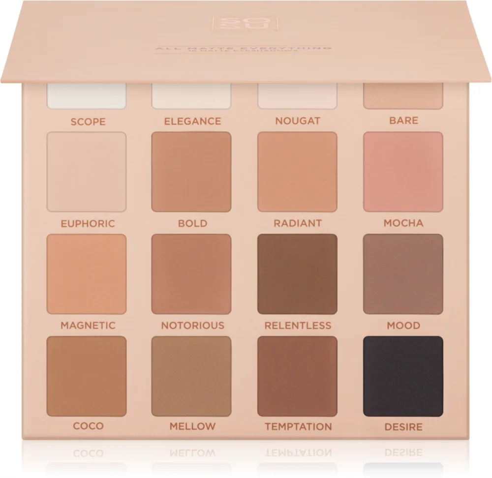 SOSU Cosmetics All Matte Everything Eyeshadow Palette eyeshadow palette