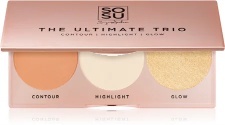 SOSU Cosmetics The Ultimate Trio Bronzer and Highlighter