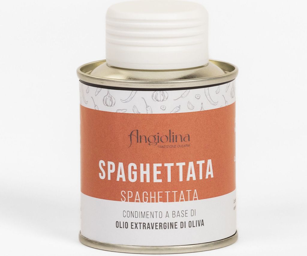 Spaghettata Öl (100ml) – Würziges Olivenöl mit mediterranen Kräutern & Chili – Perfekt für Pasta & italienische Gerichte!