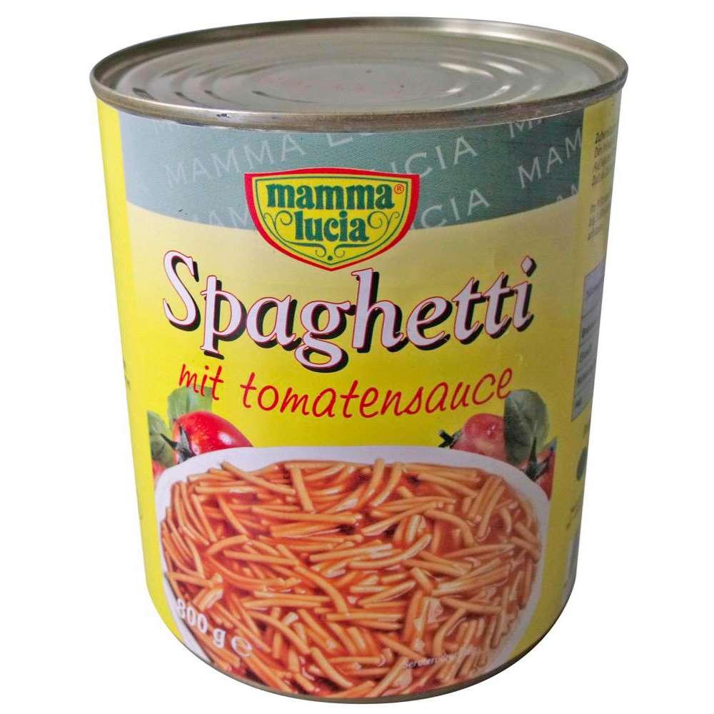 Spaghetti in tomato sauce