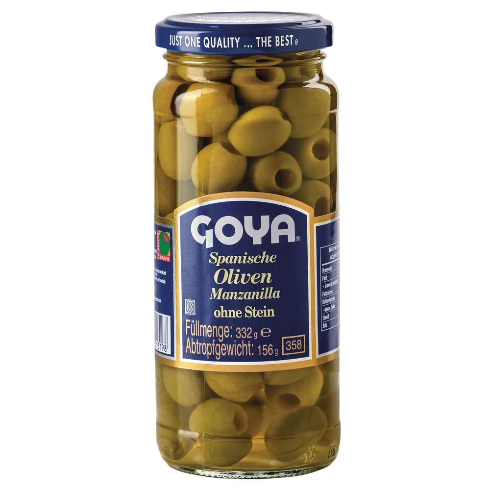 Spanish Manzanilla olives, pitted