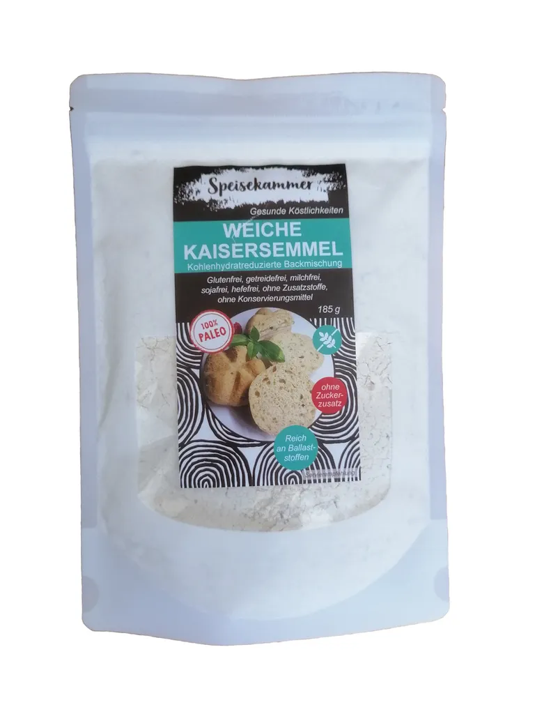 Pantry Kaisersemmel Gluten-free bread roll baking mix 185g / gluten-free / paleo / no added sugar / grain-free