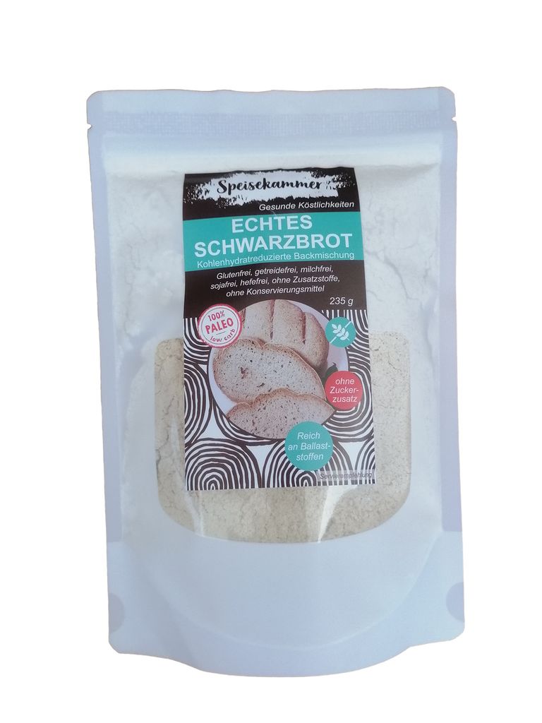 Pantry Paleo Black Bread Mix 235g / gluten-free / paleo / no added sugar / corn-free