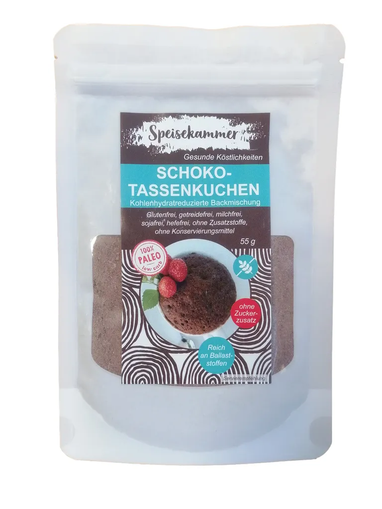 Pantry Chocolate Mug Cake Mix 55g / gluten-free / paleo / no added sugar