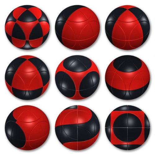 Sphere Black & Red, Level 1 42