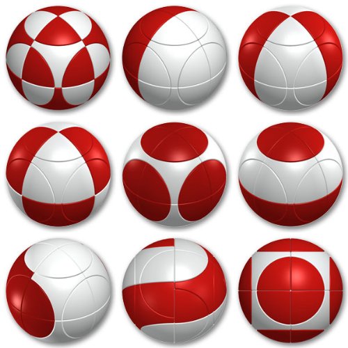 Sphere Red & White, Level 1 42