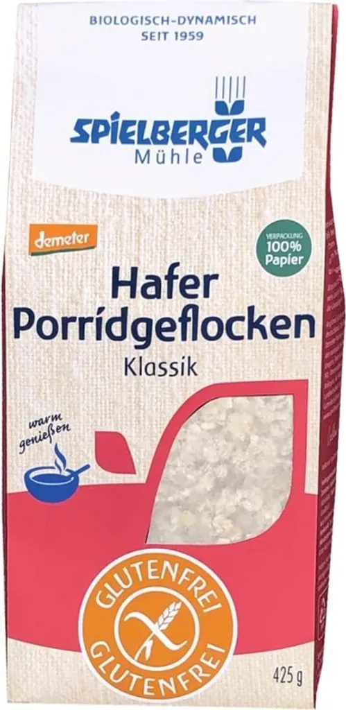 SPIELBERGER MÜHLE Porridgeflocken, Hafer Klassik, glutenfrei, (425g)