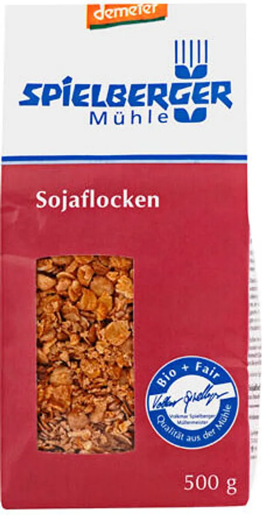 Spielberger Sojaflocken, demeter 500g