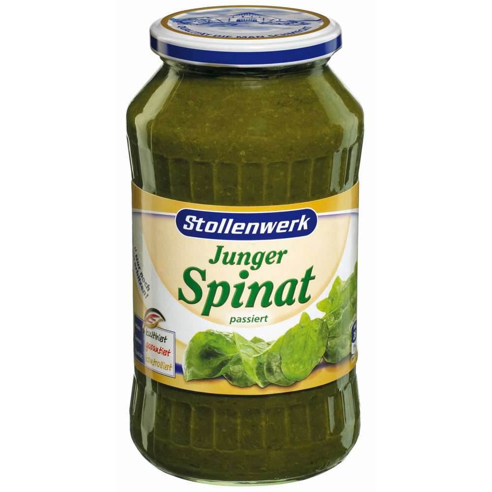 Spinach, pureed