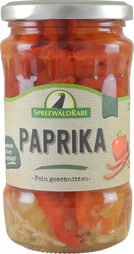 Spreewald peppers sliced ​​(370 ml glass)