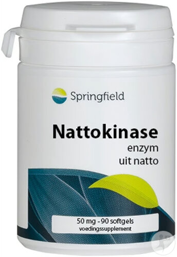 Springfield Nattokinase Enzyme From Natto 50mg 90 capsules