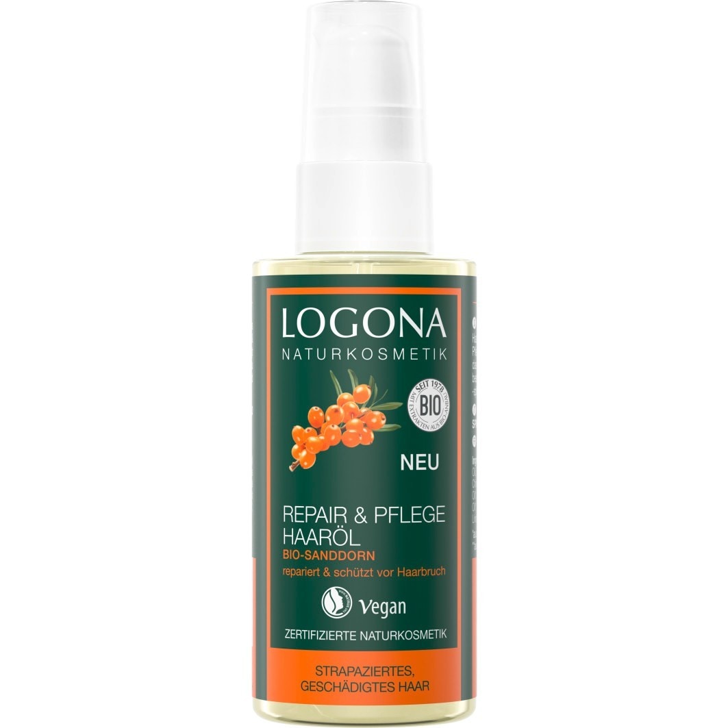 Logona Repair & Care Hair Oil Organic Sea Buckthorn
