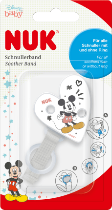 NUK Pacifier tape Disney Mickey, 1 pc