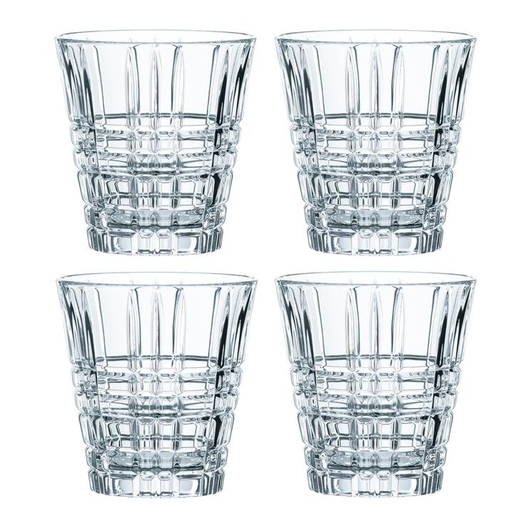 nachtmann Square Water Glass 26Cl 4-Pack