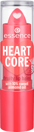 essence cosmetics Lip balm HEART CORE fruity lip balm 02, 3 g