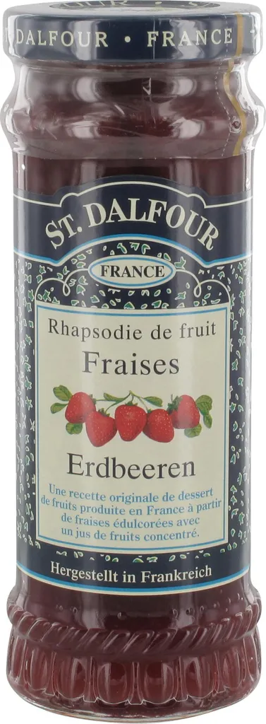 St. Dalfour Fruchtaufstrich Erdbeere Brotaufstrich Konfitüre 280g