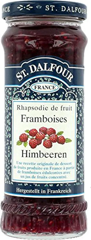 St. Dalfour Fruchtaufstrich Himbeeren Brotaufstrich Konfitüre 280g