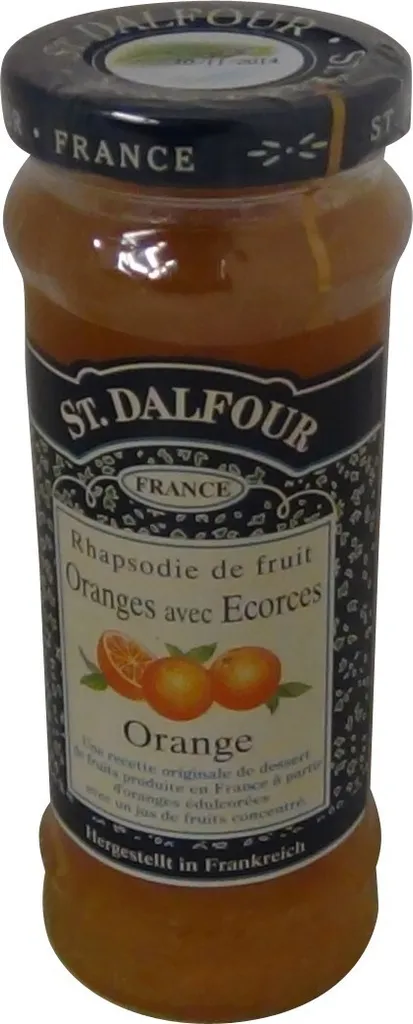 St. Dalfour Fruchtaufstrich Orange Brotaufstrich Konfitüre 280g